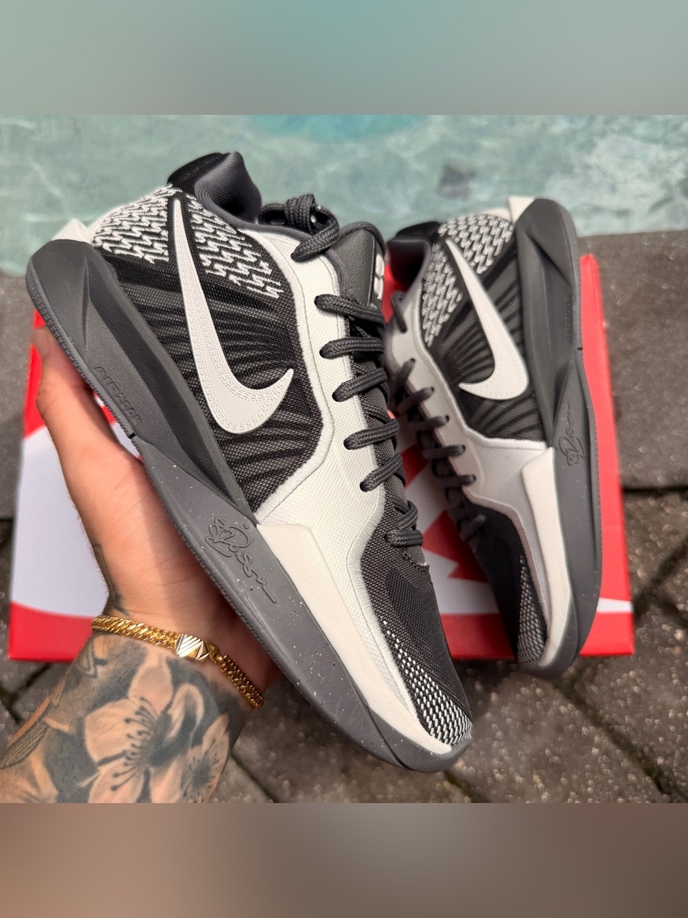 NIKE SABRINA 2 IRON GREY SAIL BASKETBALL SHOES FQ2174-005 WOMEN’S SIZE 6